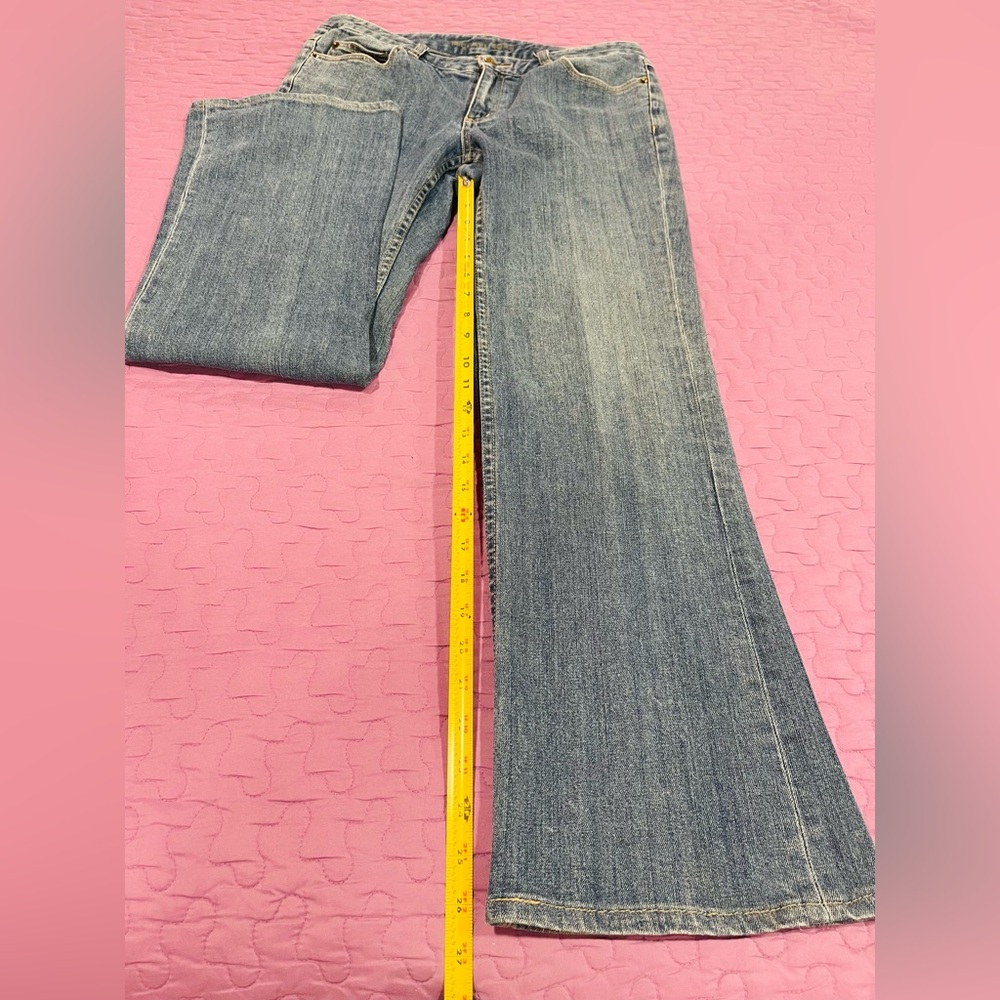 Michael Kors Light Blue Flare Jeans